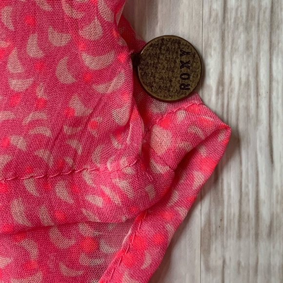 Roxy : sheer pink patterned top - Picture 10 of 16